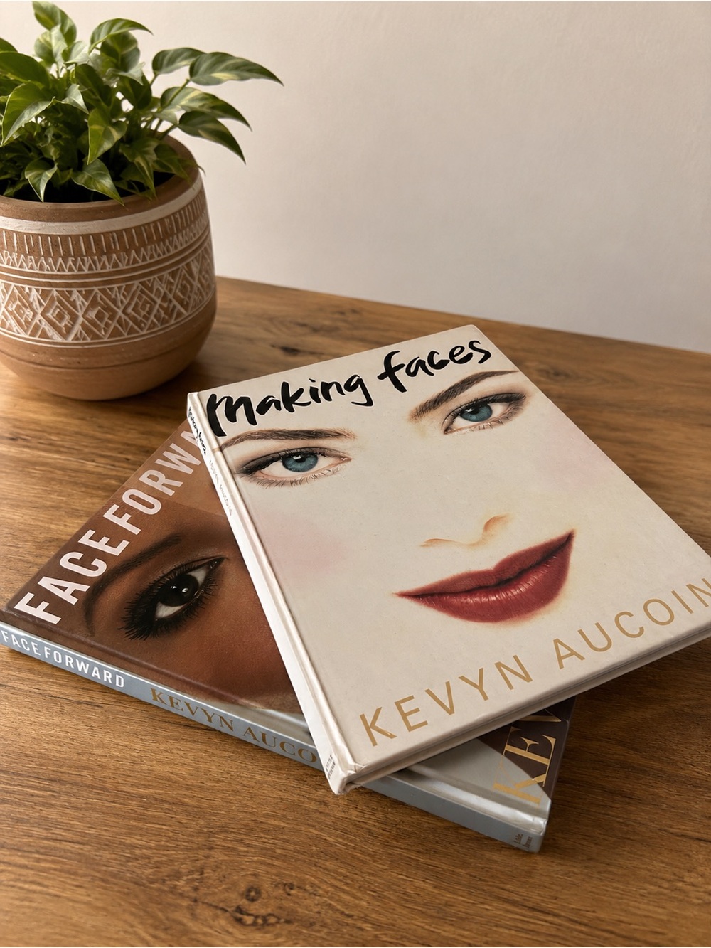 Kevyn Aucoin Making Faces + Face Forward 2 Book Set First Edition First Printing